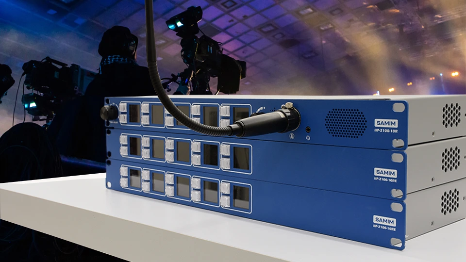 اینترکام استودیویی ضروری در هماهنگی و کیفیت ارتباط در پخش تلویزیونی